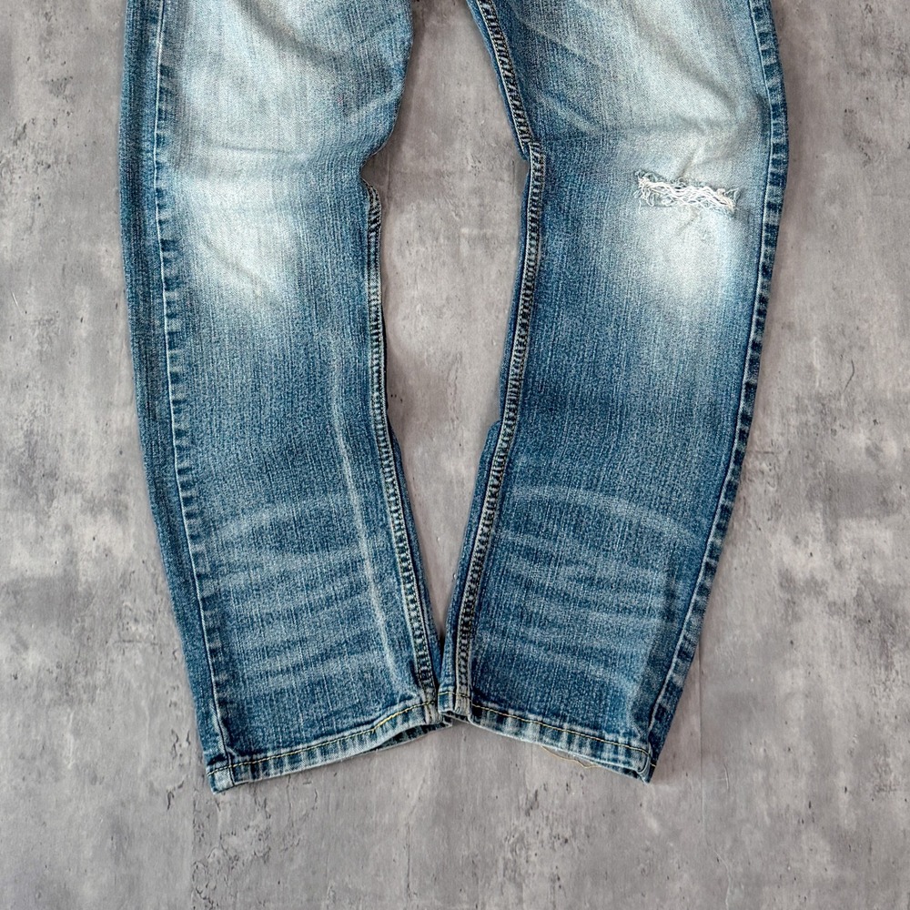 Vintage VTG Y2K 2000's 00's Levis Signature Baggy Relax Fit Legged Denim Jeans - Picture 3 of 7